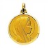 M�daille Vierge Or Jaune.