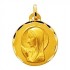 M�daille Vierge Or Jaune.
