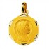 M�daille Vierge Or Jaune.