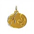M�daille Vierge Or Jaune. - A. AUGIS -