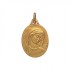M�daille Vierge Or Jaune. - A. AUGIS -