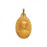 M�daille Vierge Or Jaune. - A. AUGIS -