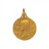 M�daille Vierge Or Jaune. - A. AUGIS -