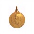 M�daille Vierge Or Jaune. - A. AUGIS -