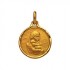 M�daille Vierge Or Jaune. - A. AUGIS -