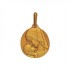 M�daille Vierge Or Jaune. - A. AUGIS -