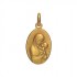 M�daille Vierge Or Jaune. - A. AUGIS -
