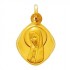 M�daille Vierge Or Jaune.