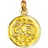 M�daille Zodiaque Or jaune.BELIER.