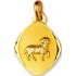 M�daille Zodiaque Or Jaune.BELIER.