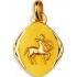 M�daille Zodiaque Or Jaune.SAGITTAIRE.