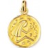 M�daille Zodiaque Or jaune.VIERGE.