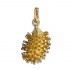 Pendentif H�risson Or Jaune 18 carats 4.60grs.