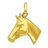 Pendentif Or t�te de Cheval.