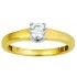 Solitaire 2 Ors Diamants 0.40 carat(s)