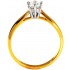 Solitaires 2 Ors Diamants 0.10 carat(s)