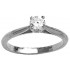 Solitaire Or blanc Diamant 0.45 carat(s)